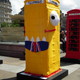 Illustration for article titled Artsy alternate universe TARDISes decorated with leopard spots and disguised as Big Ben